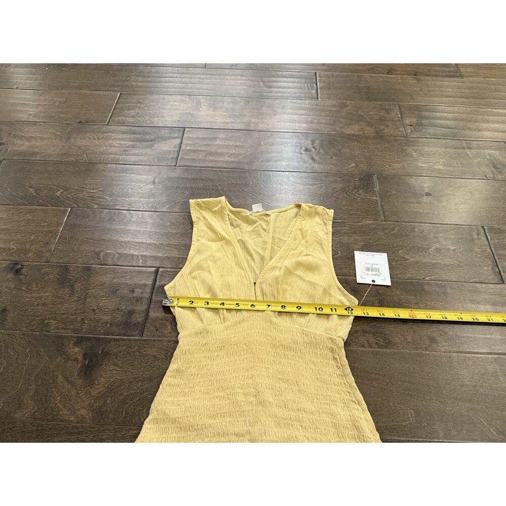 ONeill Womens Yellow Dallas Sleeveless Dress 100% Viscose Size XS NWT New $55 - Picture 9 of 9
